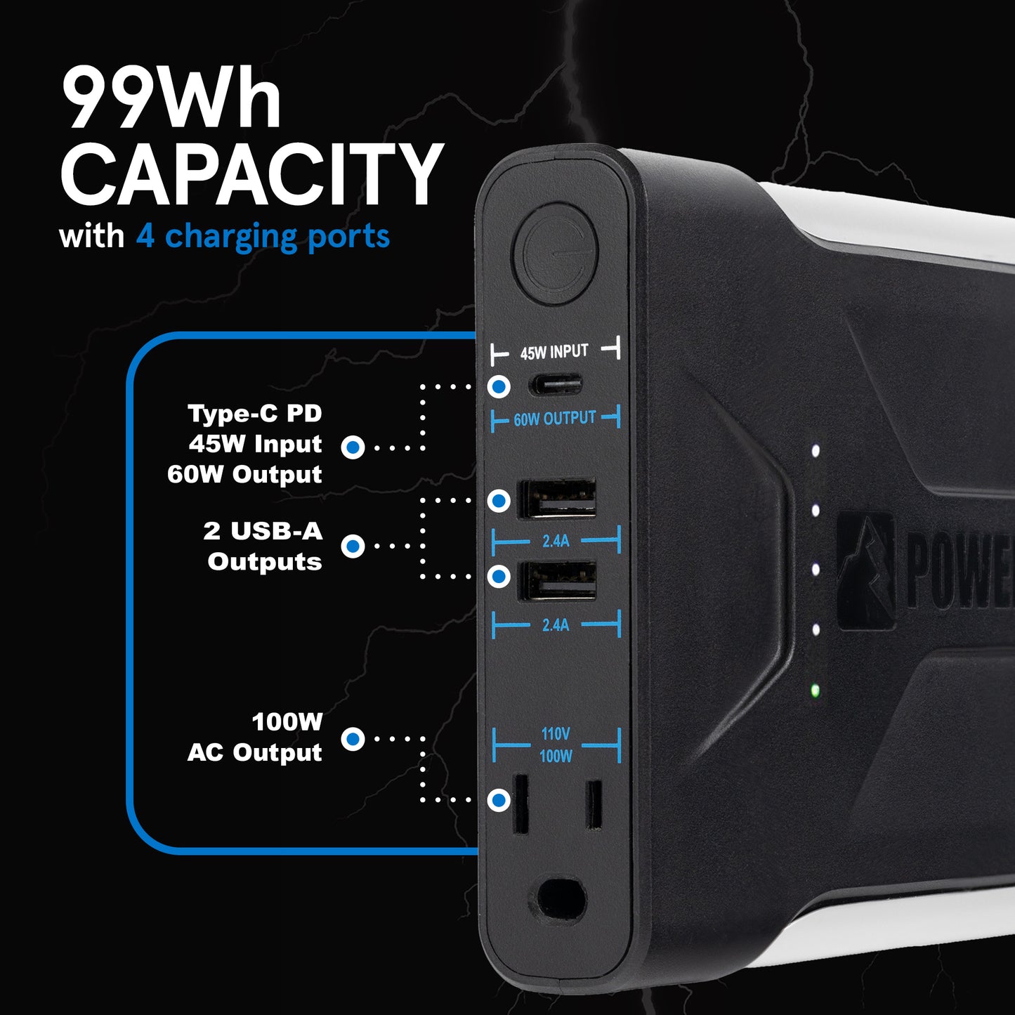 Power Ridge® X-100 Power Bank