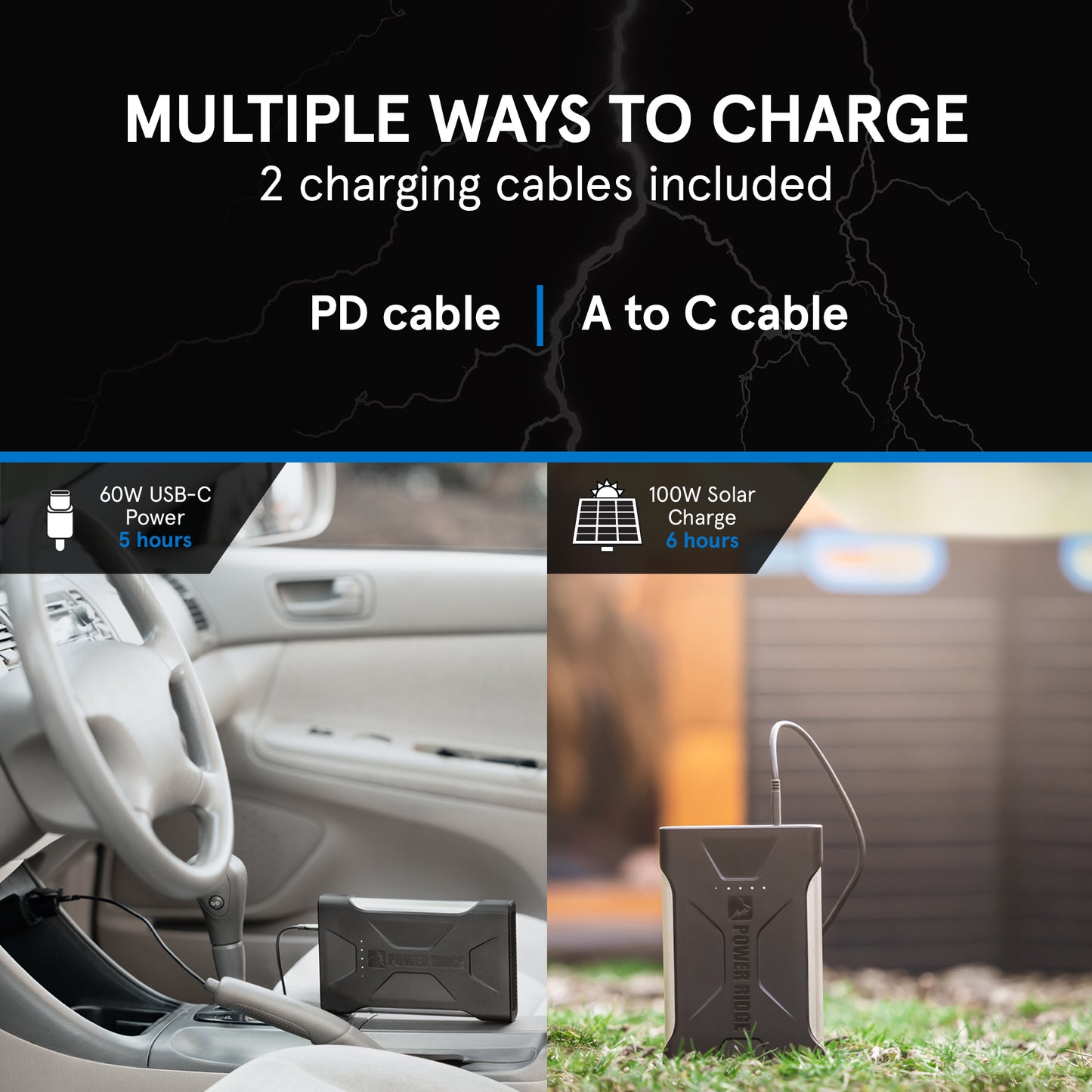 Power Ridge® X-100 Power Bank