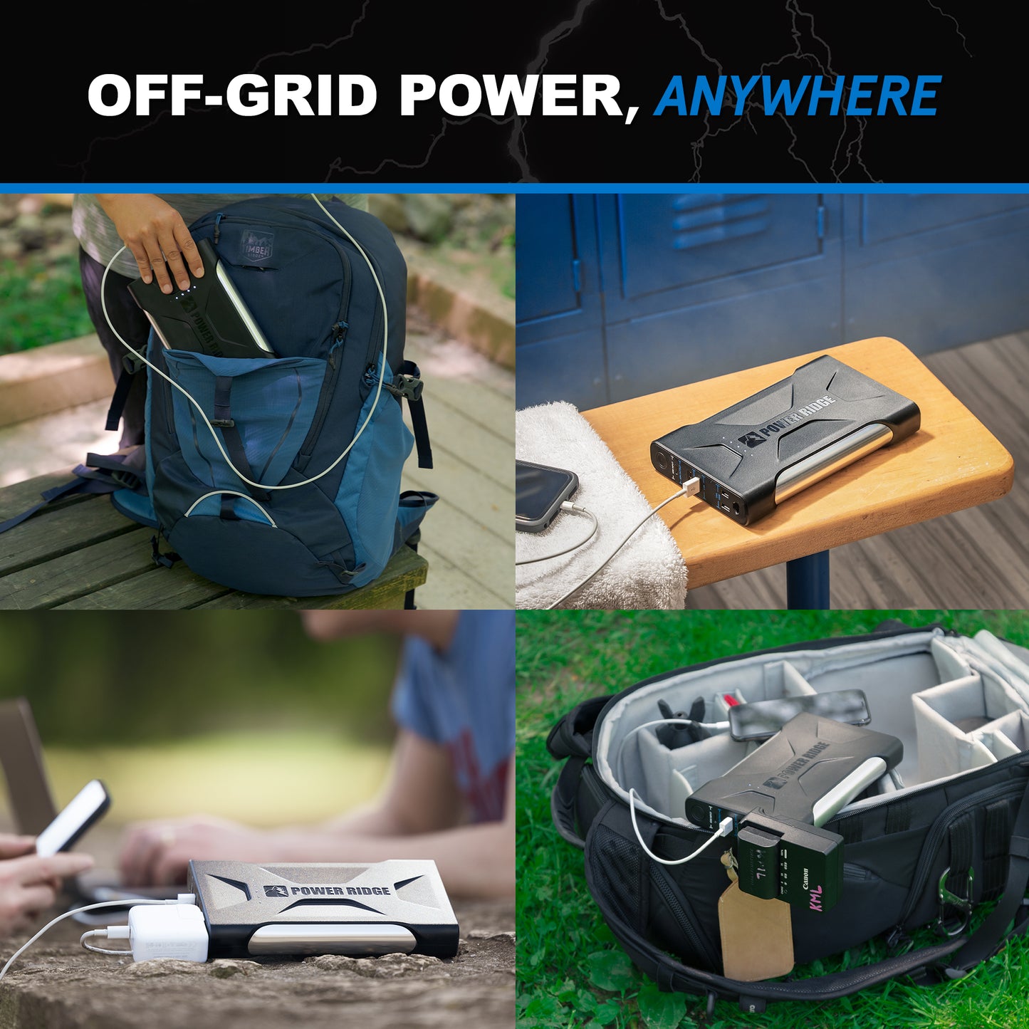 Power Ridge® X-100 Power Bank