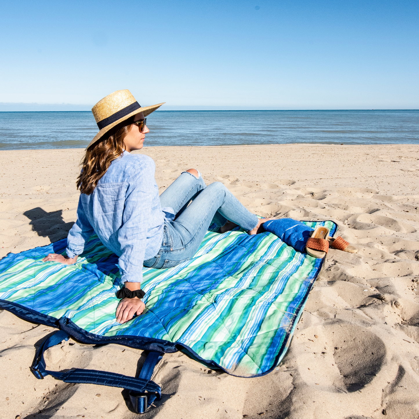 Old Bahama Bay® Outdoor Adventure Blanket, Stripes