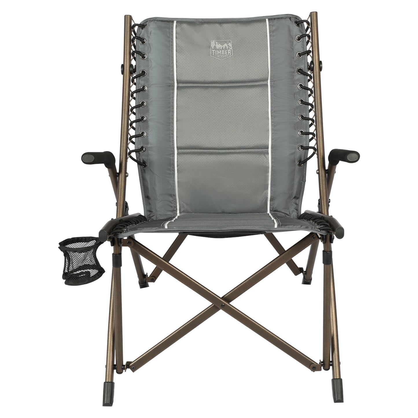 Timber Ridge® Fraser Deluxe Bungee Chair, Gray