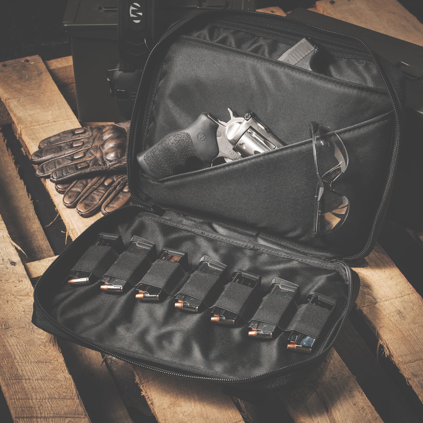 TRT Soft Double Pistol Case w/ Molle, Large