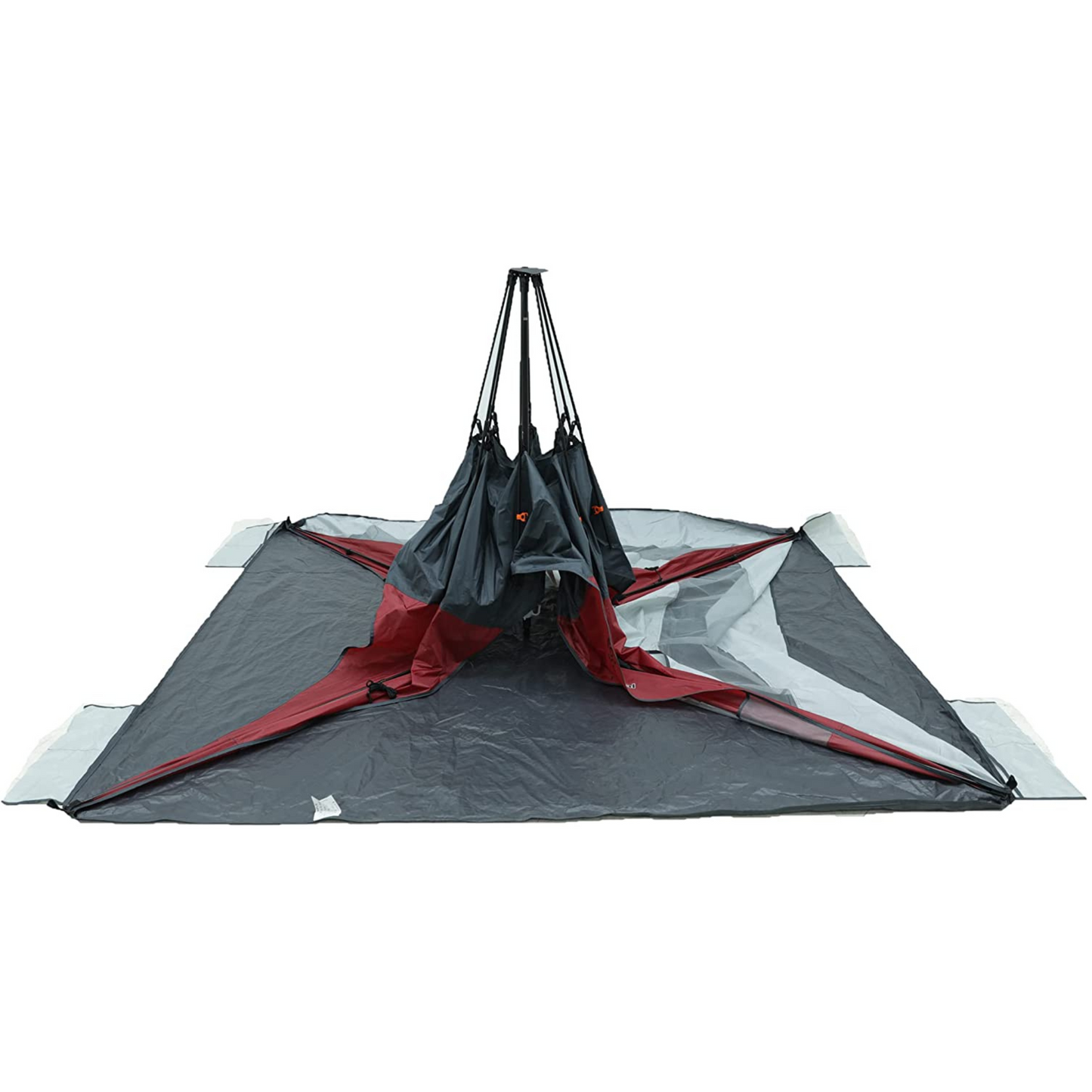 Portal® 8' x 8' Instant Setup Sun Shelter, Red/Black