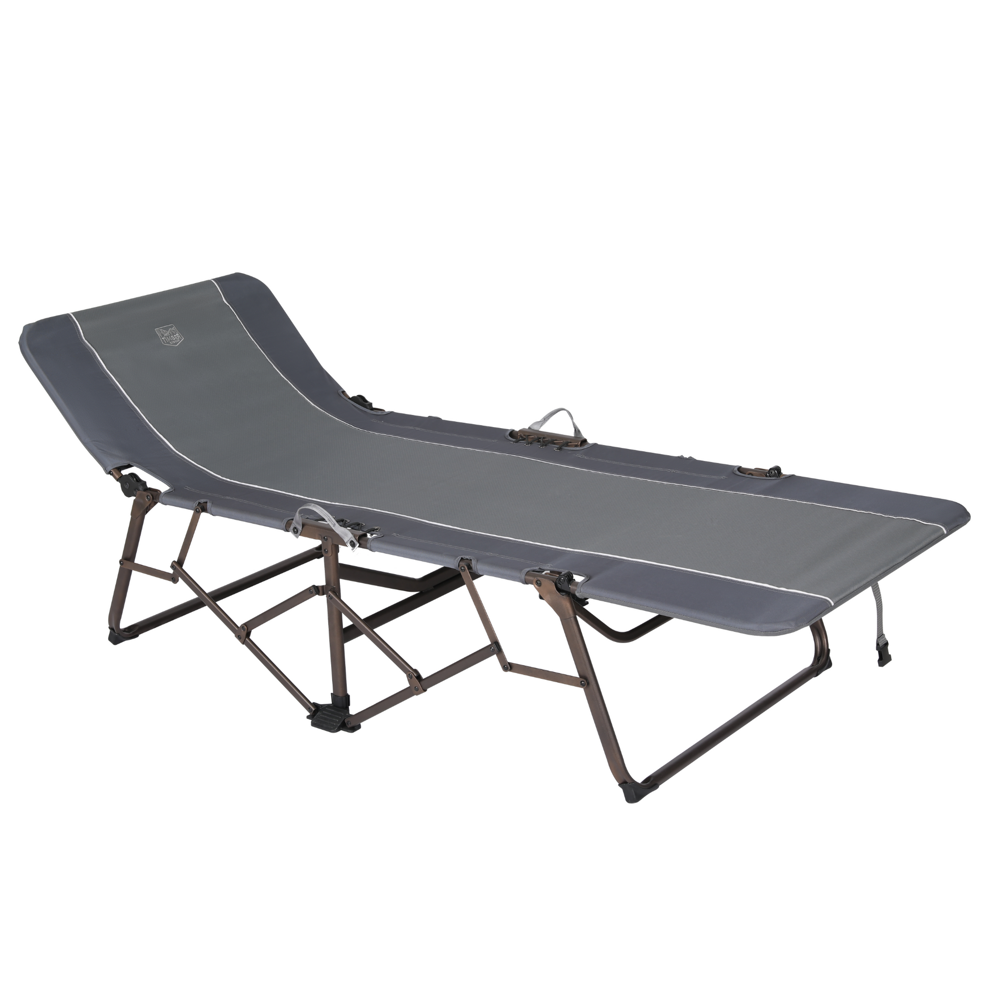 Folding top timber cot