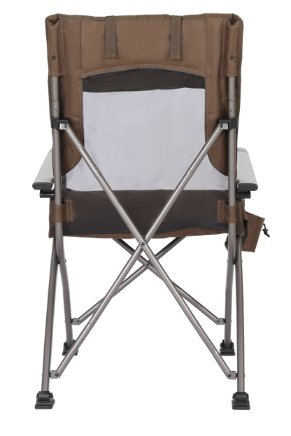 Timber Ridge® High Back Folding Chair, Brown