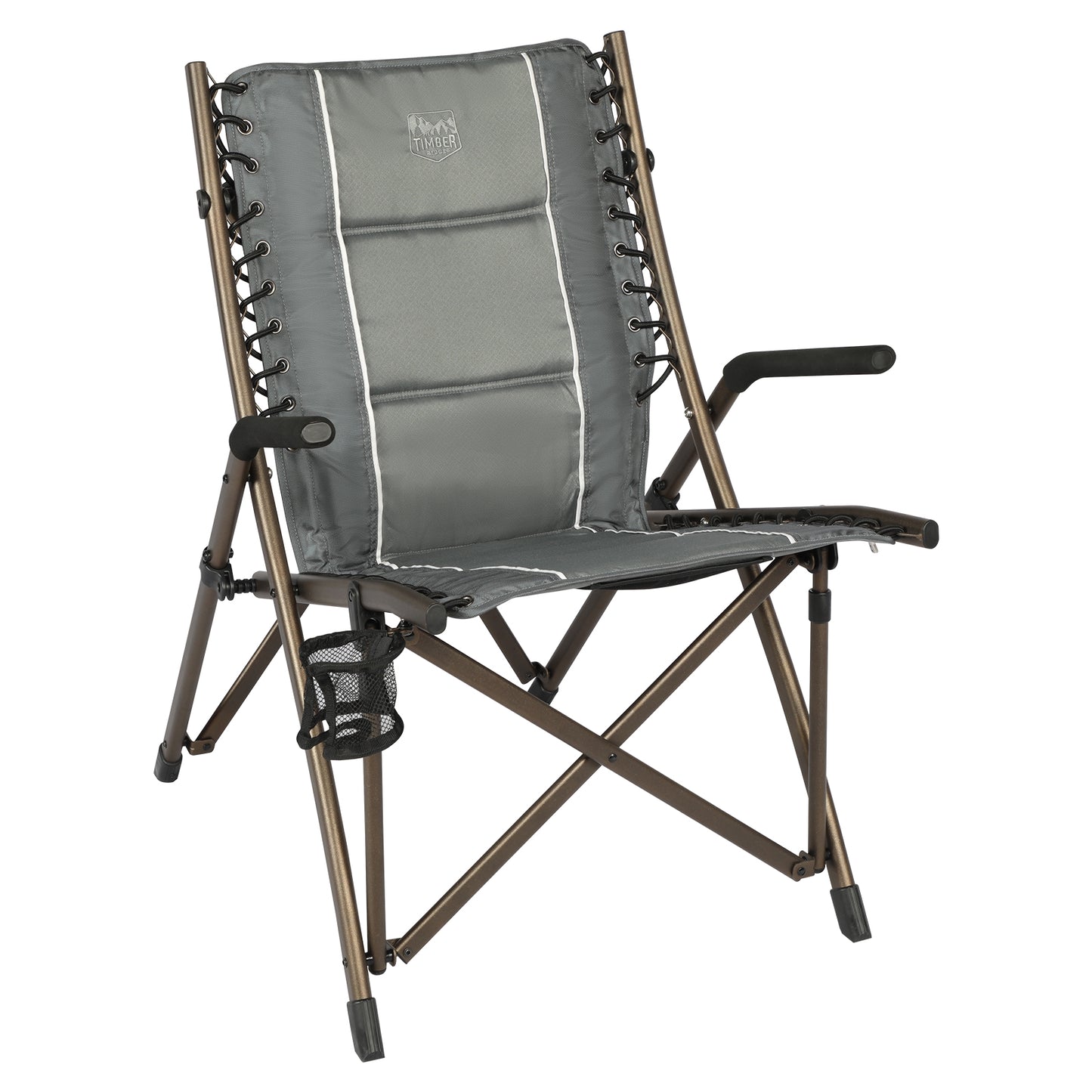 Timber Ridge® Fraser Deluxe Bungee Chair, Gray
