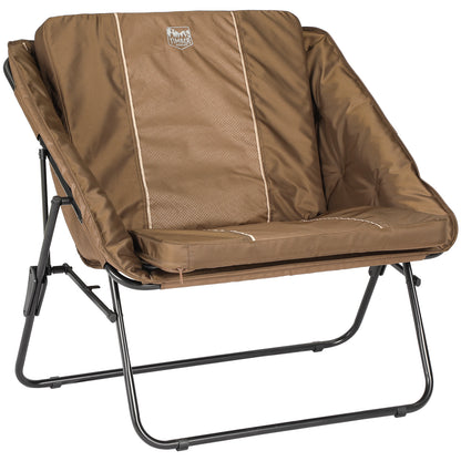 Timber Ridge® Folding Chair with Pet Mat, Brown