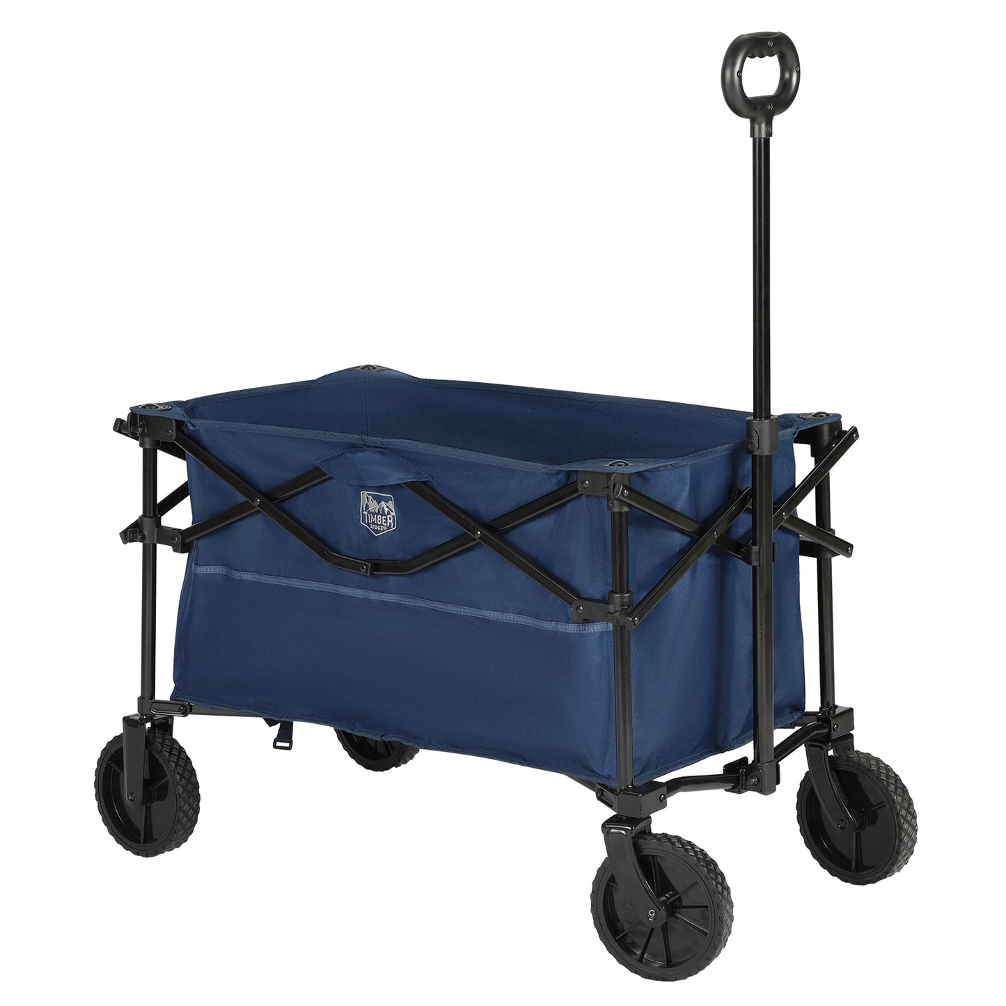 Timber Ridge® Multi-Function High-Capacity Quad Folding Wagon, Blue
